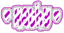 kathy purple and white