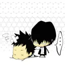 hibari and yamamoto chibi