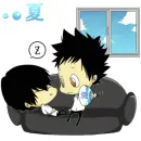 hibari and yamamoto chibi