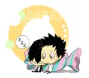 hibari and yamamoto chibi