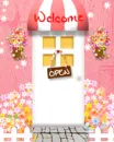 welcome open door