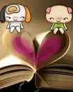 cute kawaii book love