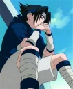 thinking sasuke