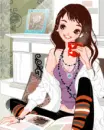 cute kawaii fashion girl