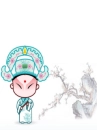 cute kawaii beijing opera character