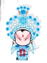 cute kawaii beijing opera character