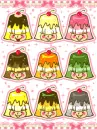 cute kawaii funny purin flan
