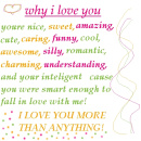 why i love you =]]