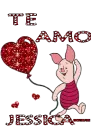 Jessica i love you piglet