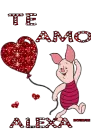 Alexa i love you piglet