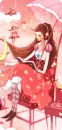 pink umbrella
