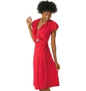 red dress
