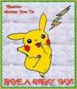 Pokemon Pikachu Good Day