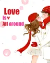 cute kawaii love is all around