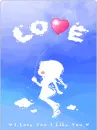 cute kawaii love lil girl
