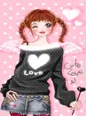 cute kawaii angel fashion girl