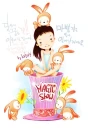 cute kawaii webjong
