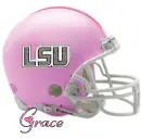 LSU Pin Helmet with Name