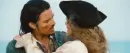 Will Turner and Elizabeth Swann Kissing