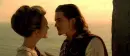 Will Turner and Elizabeth Swann Kissing
