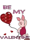Be my valentine Piglet