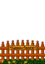 happy fence