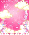 beautiful pink clouds
