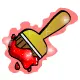 red paintbrush