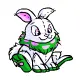 green cybunny plushie