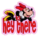 Hey there Minnie mouse