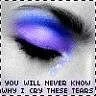 You'll never know...