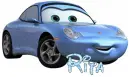 Sally From Cars With Glitter