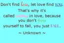 let love find you