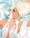 girl in white