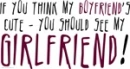 See my girlfriend