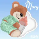 Teddy Bear with the name Mary