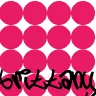 pink swirly name