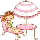 pink umbrella