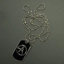 criss angel dog tag