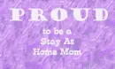Stay at home mom