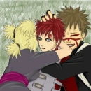 gaara ,temari kankuro