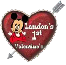 Landon's 1t Valentine's Day