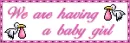 having a baby girl