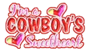 i'm a cowboy's sweetheart