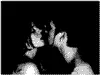 Ville Valo and Zoltan Pluto (HIM) kissing