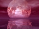 Moon in water