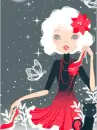 red black