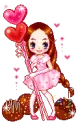 doll with hearts