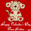 Happy Valentine's Day From Kristen