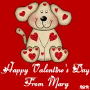 Happy Valentine's Day From Mary